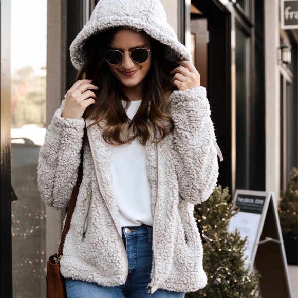 thread and supply fuzzy jacket